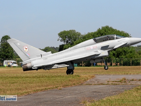 ZJ921/BW Typhoon F.2 29(R)sqn (2481 Besuche) ZJ921/BW Typhoon F.2 29(R)sqn