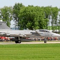 9235 JAS39C Gripen Landung (2065 Besuche) 9235 JAS39C Gripen Landung