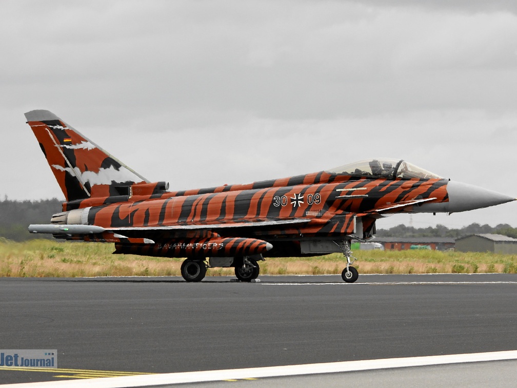 30+09, Eurofighter EF-2000 Typhoon (4680 visitas) Bavarian Tiger 30+09, Eurofighter EF-2000 Typhoon