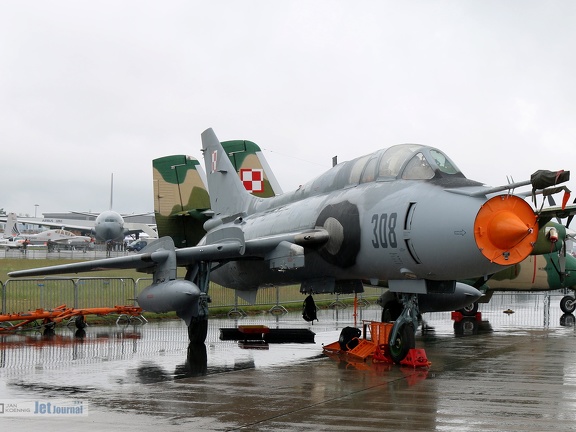 308, Su-22UM3K (3716 відвідувань) ILA 2016 / Berlin Airport 308, Su-22UM3K