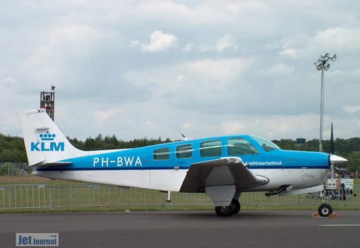 PH-BWA Beech A-36AT KLM Luchtvaartschool BV