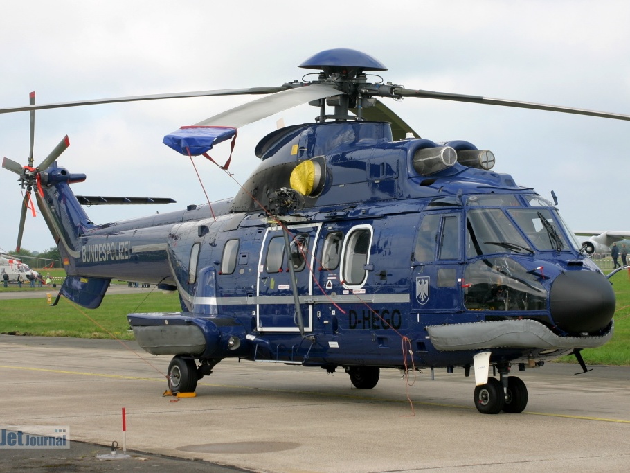 D-HEGO, AS-332L1 Super Puma Bundespolizei (3647 Besuche) D-HEGO, AS-332L1 Super Puma Bundespolizei