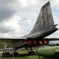 Suchoi T-4/T-100, 101 rot (2753 Besuche) Monino 2003, Heckansicht Suchoi T-4/T-100, 101 rot