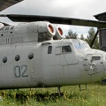 Mil Mi-6, 02 blau, Bugansicht (2474 visites) Version Mi-6WKP (WZKP), Monino 2003 Mil Mi-6, 02 blau, Bugansicht