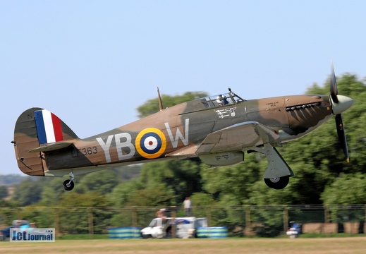 LF363 Hawker Hurricane IIC BBMF (1920 odwiedzin) LF363 Hawker Hurricane IIC BBMF