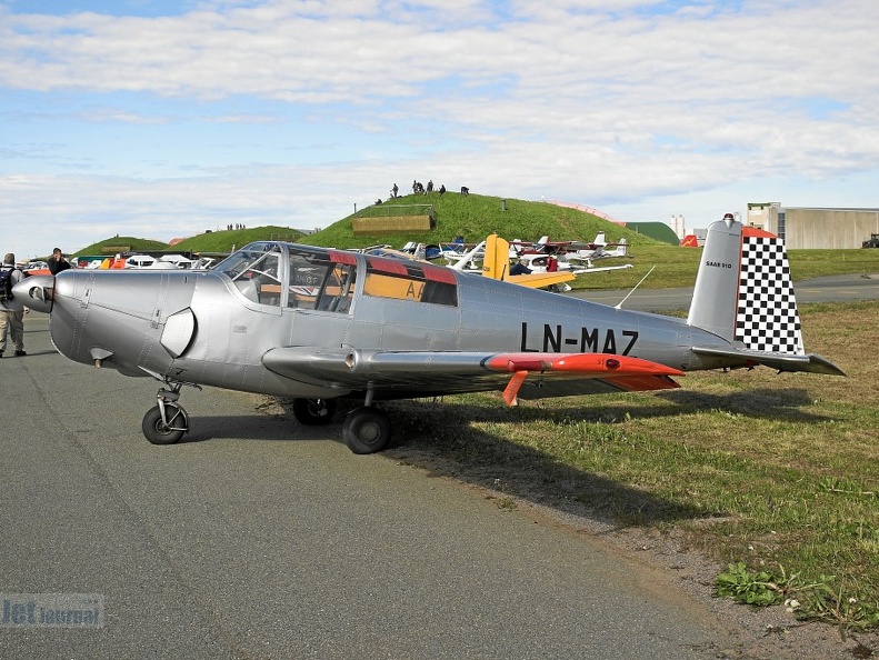 LN-MAZ Saab 91D Safir (2092 відвідувань) LN-MAZ Saab 91D Safir
