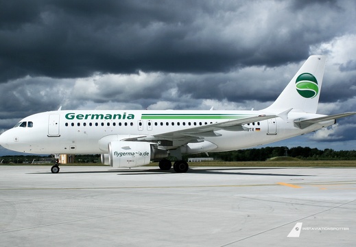 flyGermania Airbus A320-211 "D-ASTR"