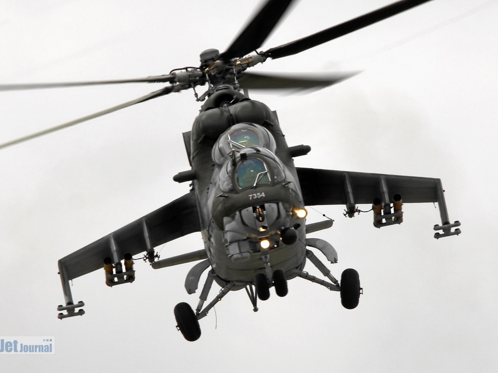7354, Mil Mi-24W, Czech Air Force (3032 відвідувань) 7354, Mil Mi-24W, Czech Air Force
