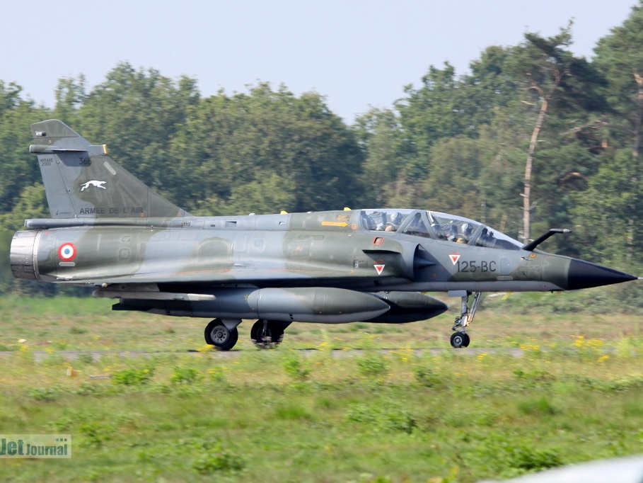 366/125-BC, Mirage 2000, French Air Force (2510 visingar) Kleine Brogel 2014 366/125-BC, Mirage 2000, French Air Force