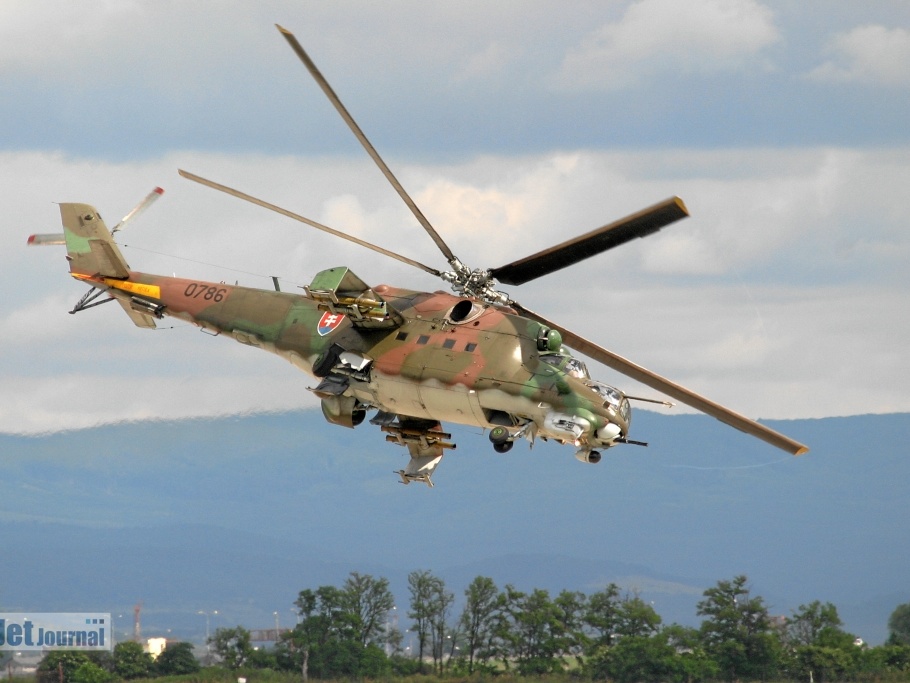 0786 Mi-24 V 3VrK Slovak AF Pic1 (2958 návštěv) 0786 Mi-24 V 3VrK Slovak AF Pic1