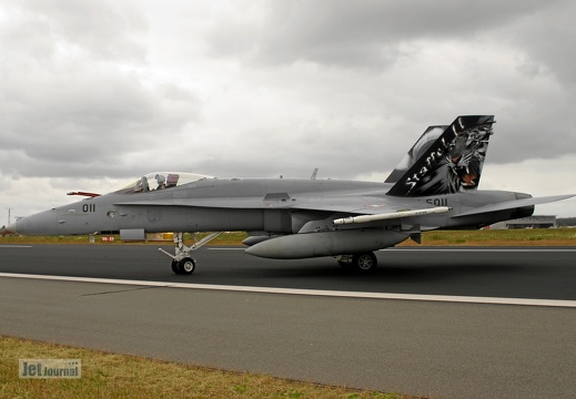 J-5011, F/A-18C Hornet, Swiss Air Force