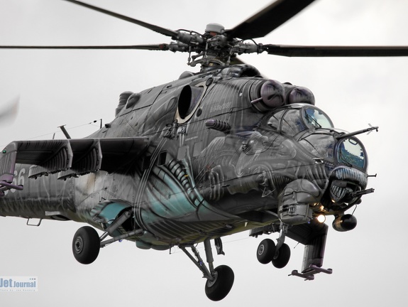 3366, Mil Mi-24W, Czech Air Force (3448 návštěv) Danish Airshow Skystrup 2016 3366, Mil Mi-24W, Czech Air Force