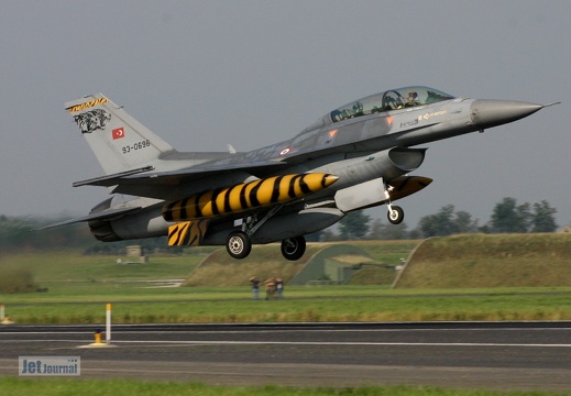 93-0696, F-16D, Türkische Luftstreitkräfte