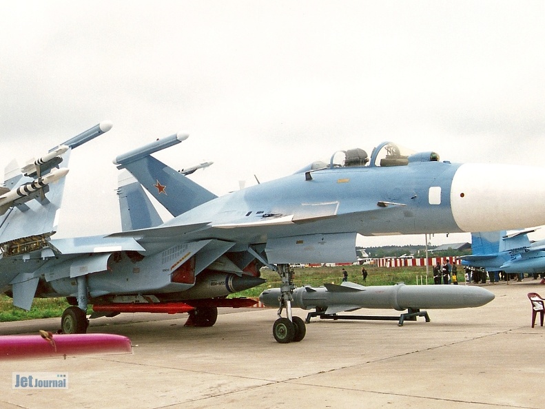 Su-33, 69 blau (2923 Besuche) MAKS 1999 Su-33, 69 blau