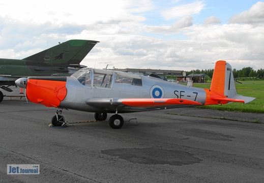 SF-7 Saab 91D Ilmavoimat (2416 Besuche) Midnight Sun Airshow Kauhava 25.06.2004 SF-7 Saab 91D Ilmavoimat