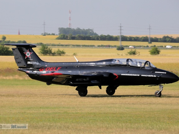 G-DELF, Aero L-29 Delfin (3223 visingar) G-DELF, Aero L-29 Delfin