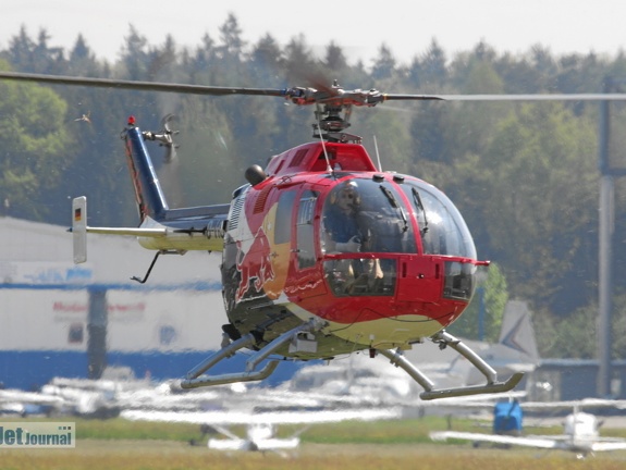 D-HSDM Bo105CB The Flying Bulls Pic1 (2693 visingar) D-HSDM Bo105CB The Flying Bulls Pic1
