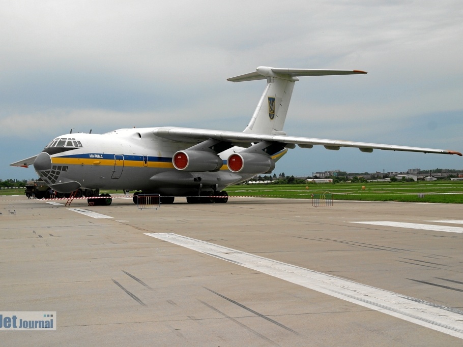 76413 IL-76MD Ukraine AF (просмотров: 2441) 76413 IL-76MD Ukraine AF