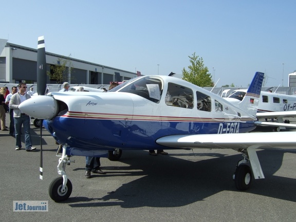 D-EGTA Piper PA-28 Arrow (2810 Besuche) Aero 2007 in Friedrichshafen D-EGTA Piper PA-28 Arrow