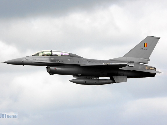 FB-20, F-16BM, Belgian Air Component (4286 odwiedzin) FB-20, F-16BM, Belgian Air Component