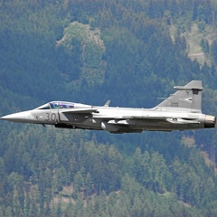 30 JAS-39C HUNAF Vorbeiflug (2307 Besuche) 30 JAS-39C HUNAF Vorbeiflug