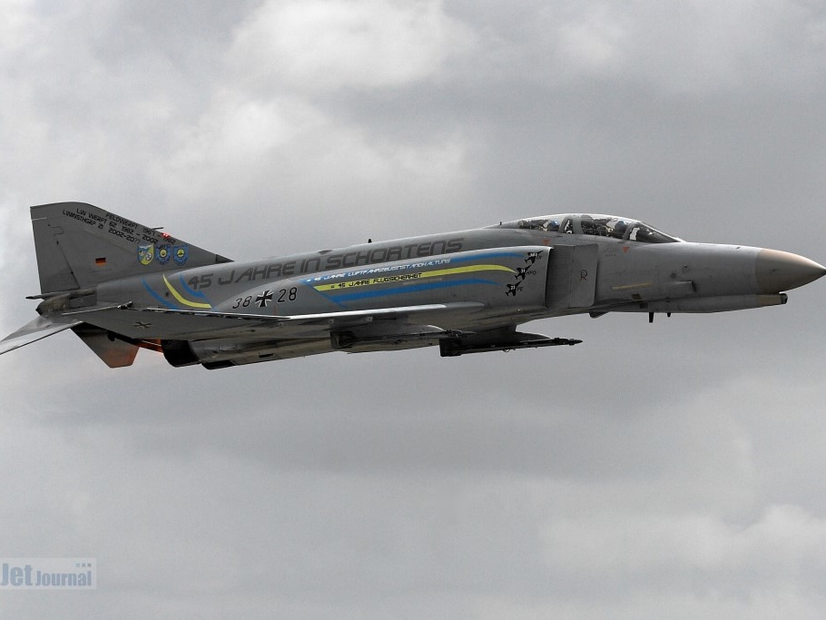 38+28 F-4F JG71 Fly-By (3409 visites) 38+28 F-4F JG71 Fly-By