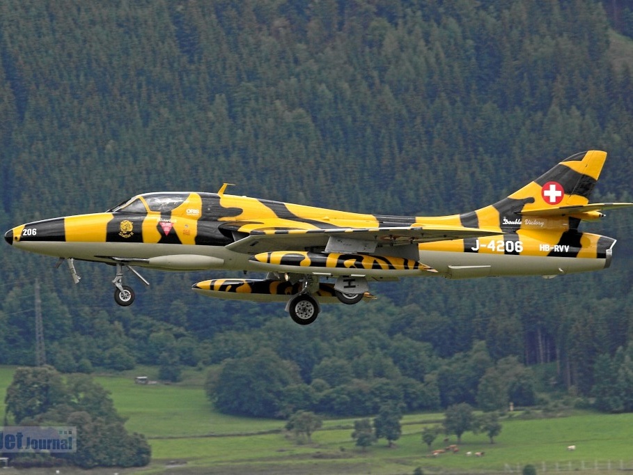 J-4206 HB-RVV Hunter T Mk68 (2123 Besuche) J-4206 HB-RVV Hunter T Mk68
