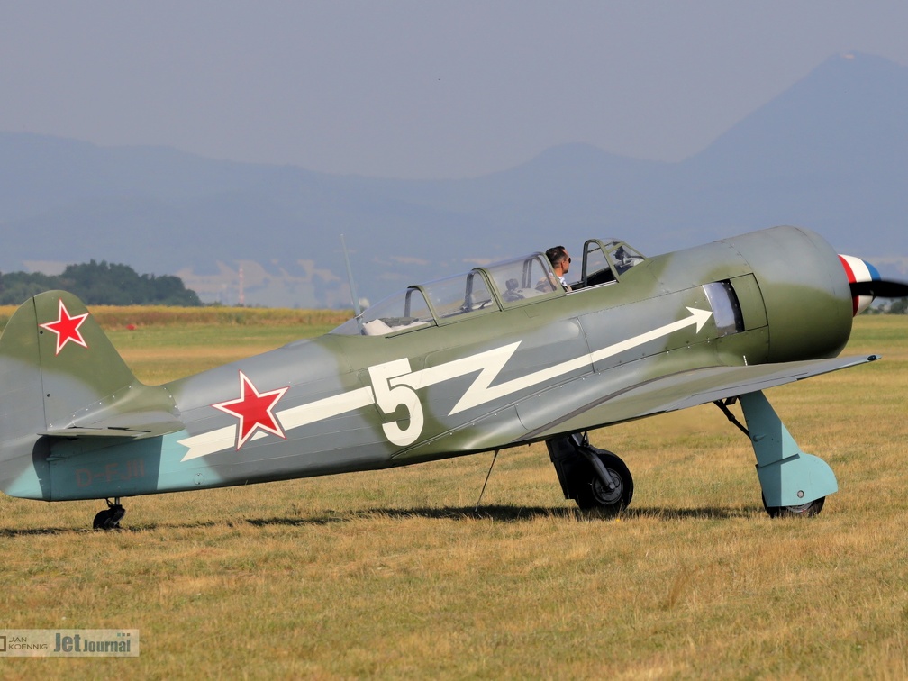 D-FJII, Jak-11 (2574 Besuche) D-FJII, Jak-11