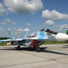 MiG-29, 33 blau, Ukrainian Air Force (2603 visits) MiG-29, 33 blau, Ukrainian Air Force