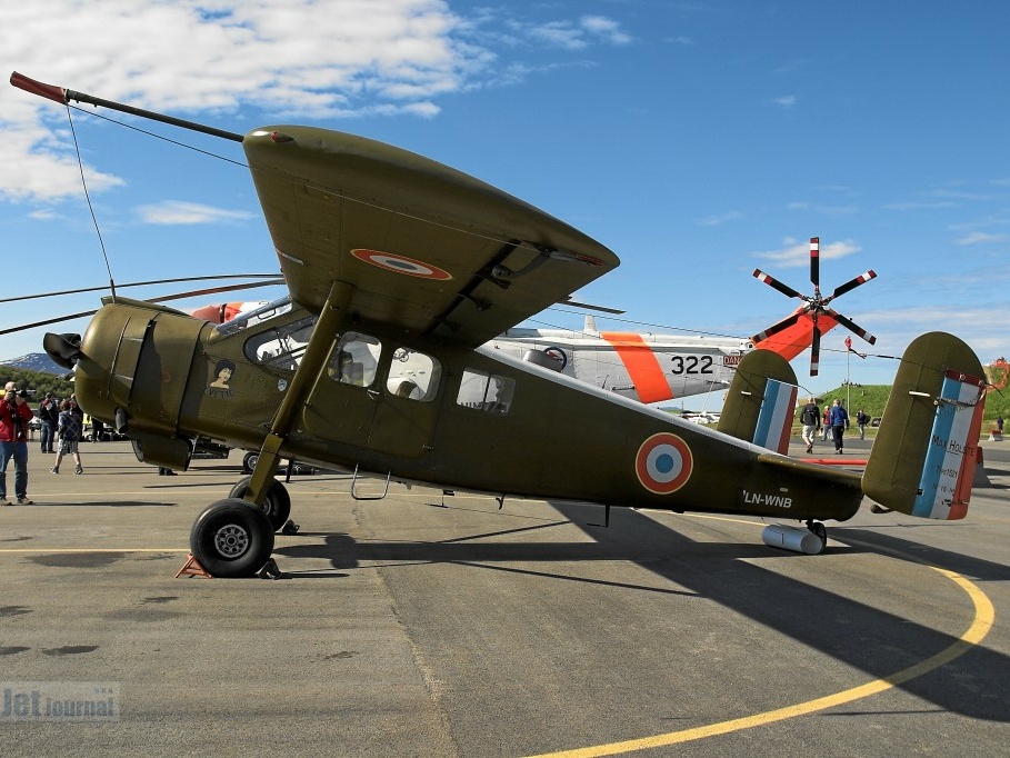 LN-WNB Max Holste MH-1521M Broussard (2057 visite) LN-WNB Max Holste MH-1521M Broussard