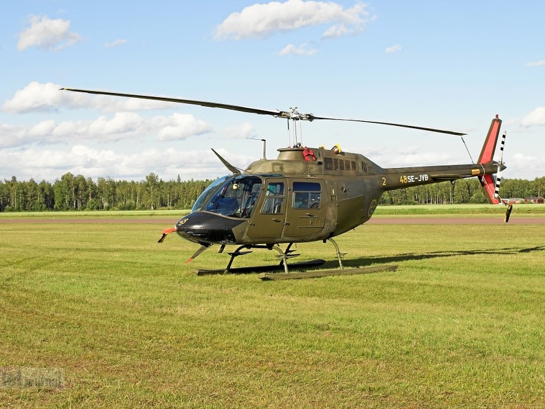 SE-JVB Bell Agusta AB-206B-2 JetRanger II (1853 visitas) SE-JVB Bell Agusta AB-206B-2 JetRanger II