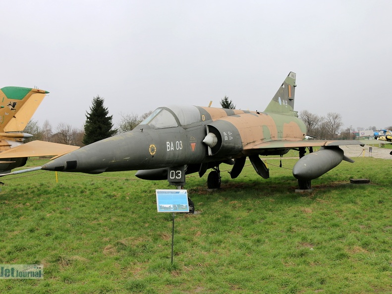 BA-03, Mirage-5BA (3071 návštěv) Muzeum Lotnictwa Krakowie BA-03, Mirage-5BA