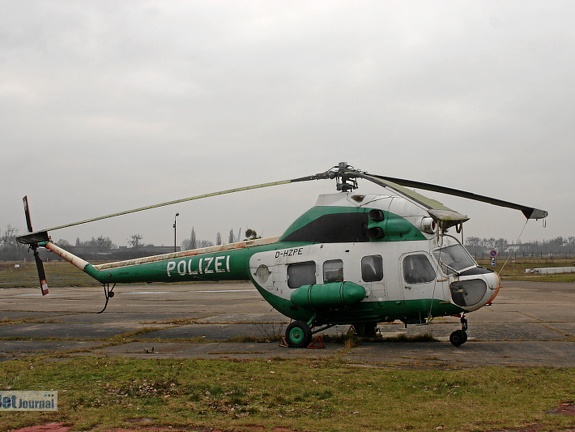 D-HZPE, ex. DDR-VPJ, Mi-2 (2476 visingar) D-HZPE, ex. DDR-VPJ, Mi-2