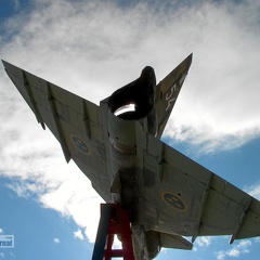 37031 Saab AJ37 Viggen Söderhamn Schweden (2042 Besuche) 37031 Saab AJ37 Viggen Söderhamn Schweden