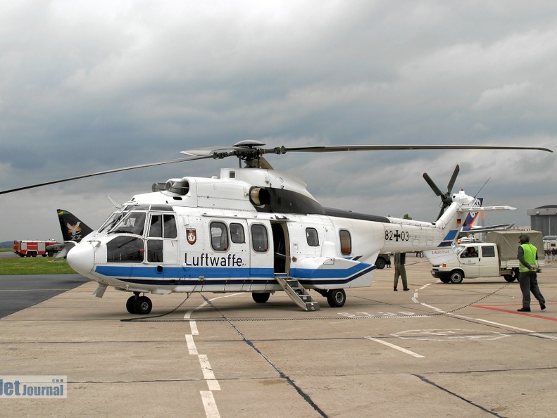 82+03 AS532U2 Flugbereitschaft Pic1 (794 odwiedzin) 82+03 AS532U2 Flugbereitschaft Pic1