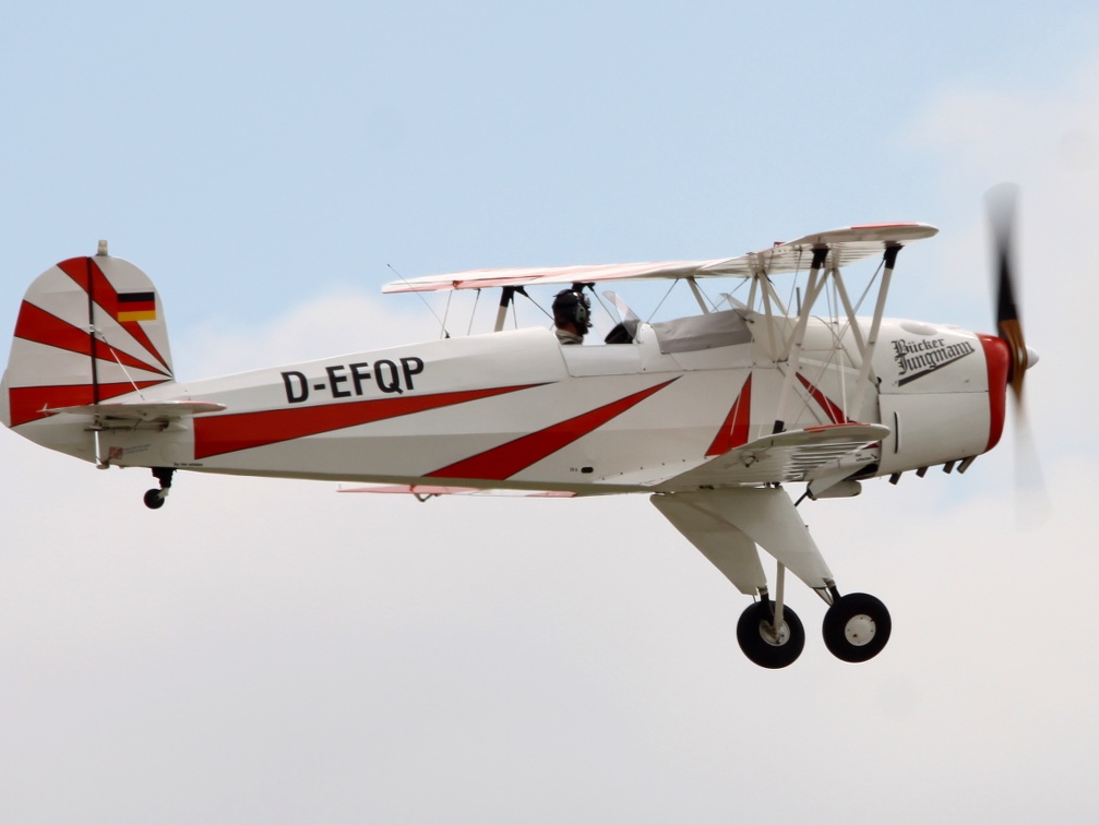D-EFQP, Bücker Bu-131 Jungmann (2792 visits) D-EFQP, Bücker Bu-131 Jungmann