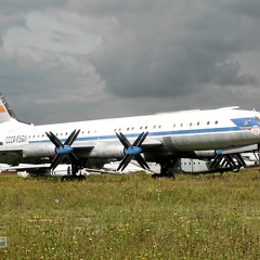 Tupolew Tu-114, CCCP-L5611 (2250 Besuche) Monino 2003 Tupolew Tu-114, CCCP-L5611