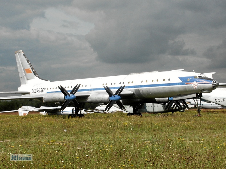 Tupolew Tu-114, CCCP-L5611 (2248 visitas) Monino 2003 Tupolew Tu-114, CCCP-L5611