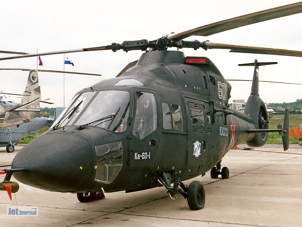Ka-60, 601 weiss umrandet, Prototyp (3597 visitas) MAKS 1999 Ka-60, 601 weiss umrandet, Prototyp