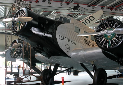 Ju-52/3m, D-AZAW Lufthansa, Hans Kirschstein