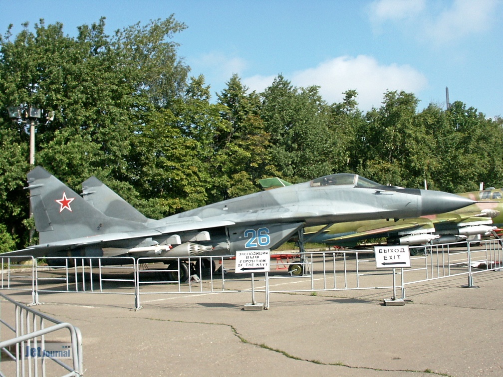 MiG-29, 26 blau (3501 Besuche) MiG-29, 26 blau