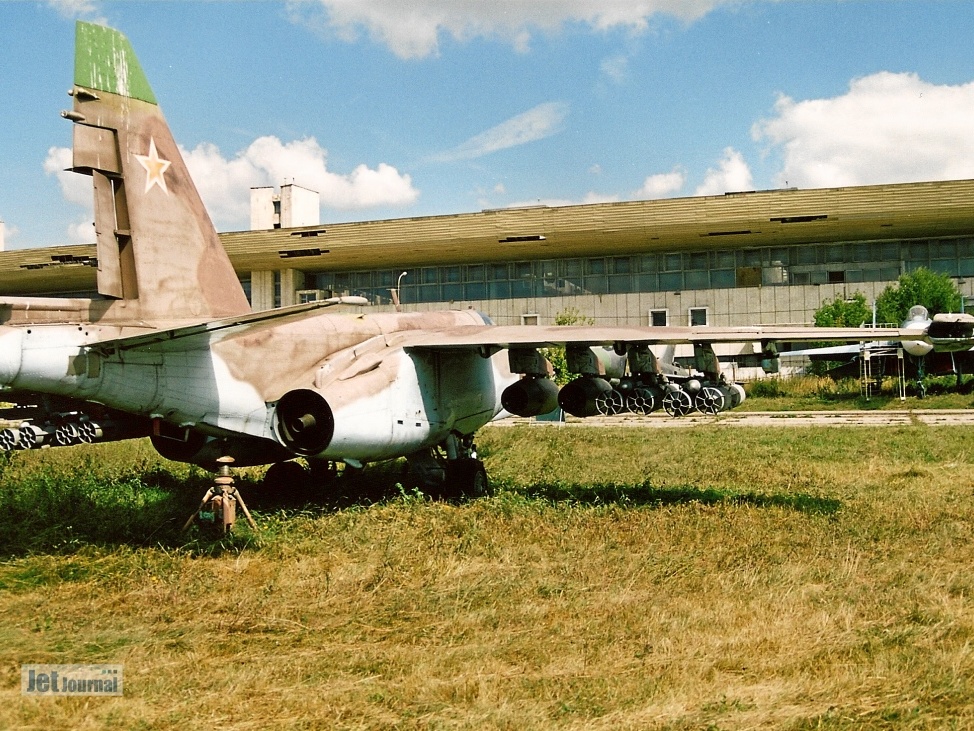 Su-25 Heck (2683 visites) Aufnahmedatum 08/2001 Su-25 Heck