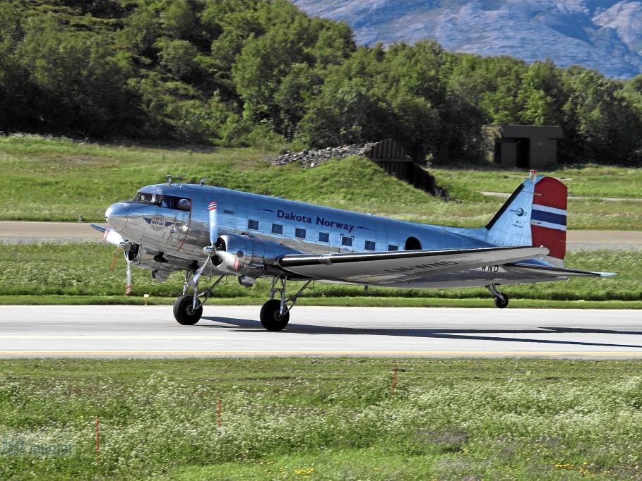 LN-WND C-53D Dakota Norway (2376 odwiedzin) LN-WND C-53D Dakota Norway