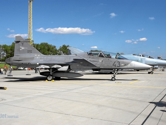 43 JAS-39D Gripen HUNAF (2347 Besuche) 43 JAS-39D Gripen HUNAF