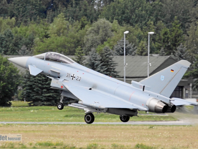 31+22, Eurofighter EF-2000 Typhoon, Deutsche Luftwaffe