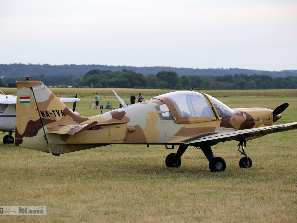 HA-TVA, Scottish Aviation Bulldog Ser. 100 (3420 Besuche) HA-TVA, Scottish Aviation Bulldog Ser. 100