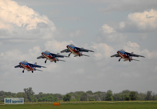 E120 E163 E46 E165 Alpha Jet A Patrouille de France Pic1