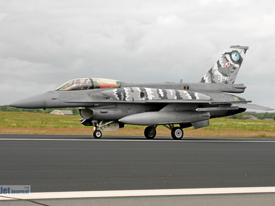 4084, F-16DJ, Polish Air Force (3398 visingar) 4084, F-16DJ, Polish Air Force