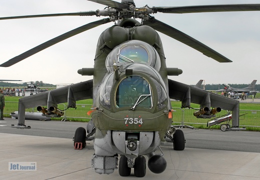 7354, Mi-24W, Czech Air Force