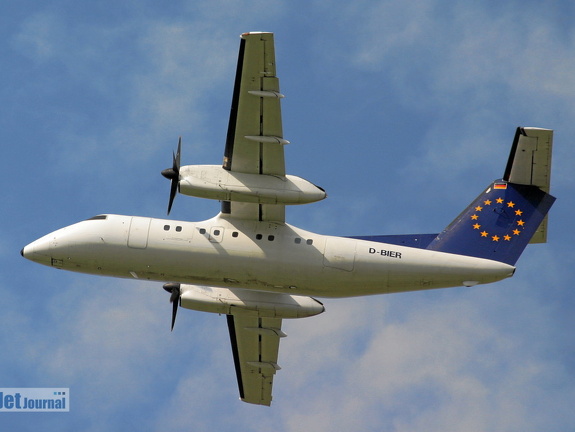 D-BIER Bombardier DHC-8-103 Dash 8 Series 100 Cirrus Airlines Pic1